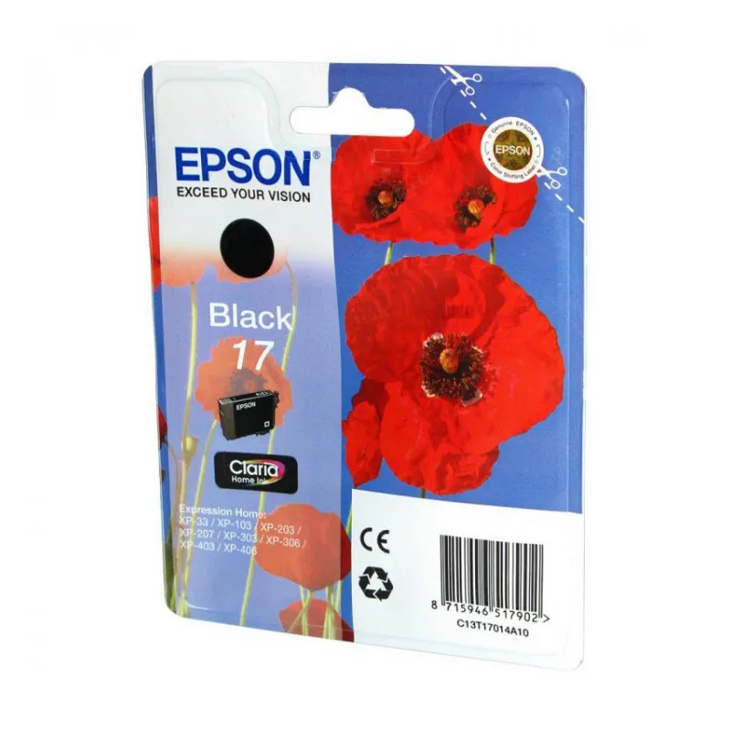 Картридж Epson C13T17014A10 XP33 черный