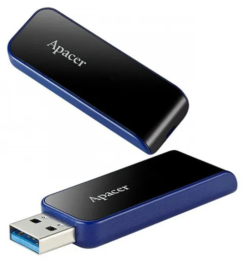 USB флешка 64GB Apacer AH356 AP64GAH356B-1 black