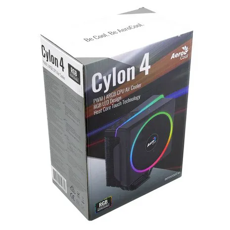 Кулер для процессора Aerocool Cylon 4F ARGB PWM 4P