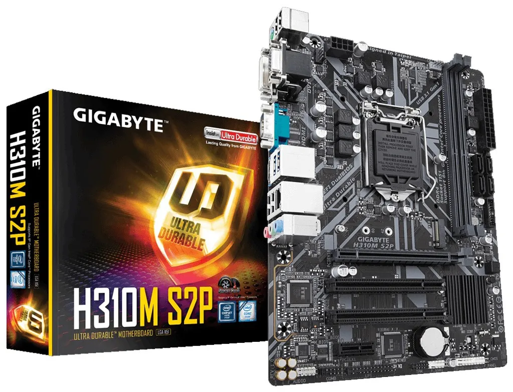 Материнская плата GIGABYTE H310M S2P