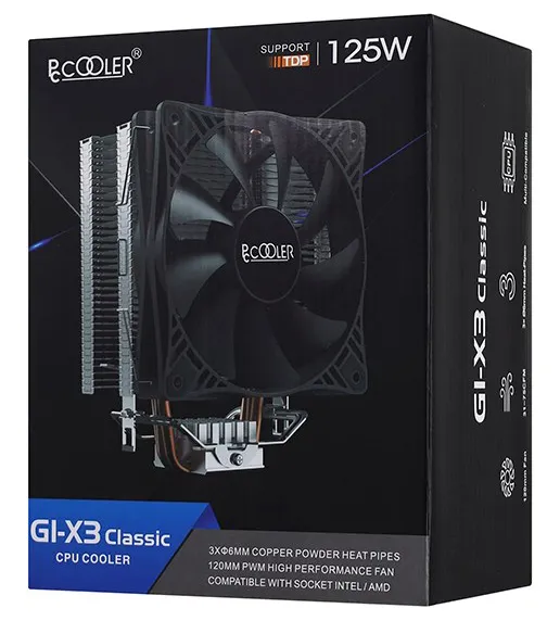 Кулер для процессора PCCooler GI-X3 Сlassic