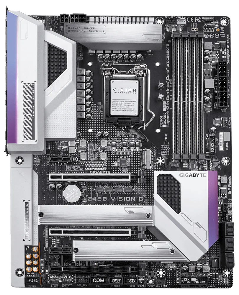 Материнская плата Gigabyte Z490 VISION G