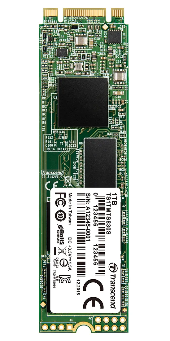 SSD накопитель 1TB Transcend TS1TMTS830S