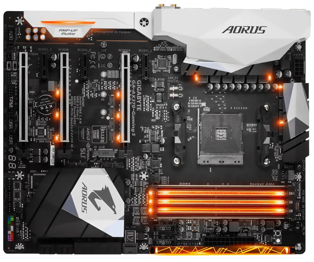 Материнская плата Gigabyte GA-AX370-Gaming 5
