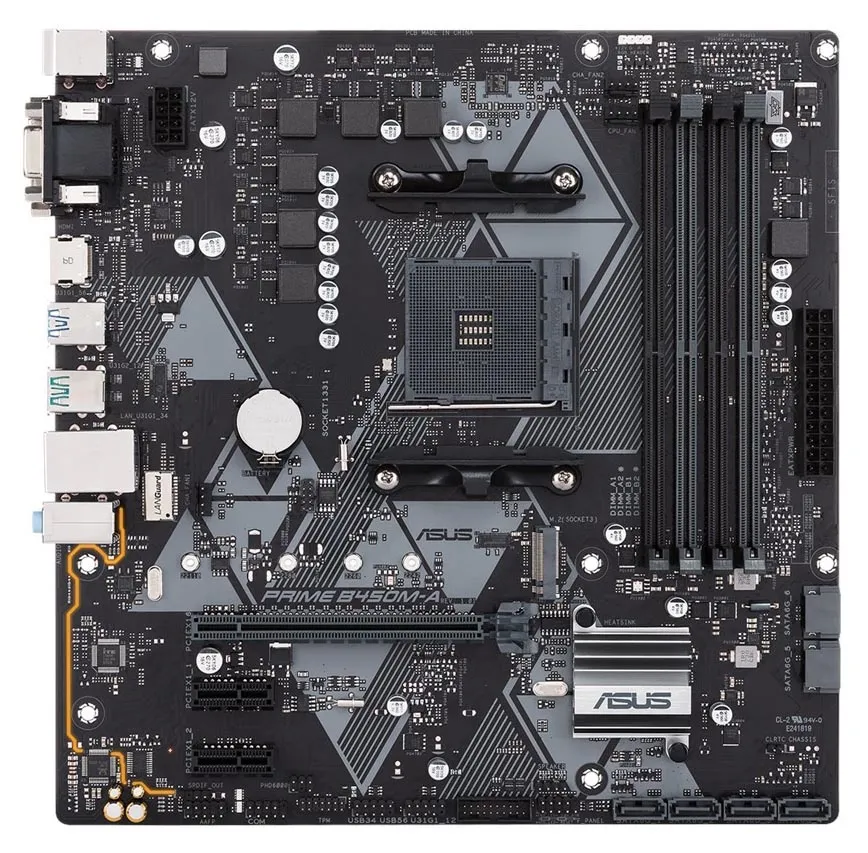 Материнская плата Asus PRIME B450M-A/CSM