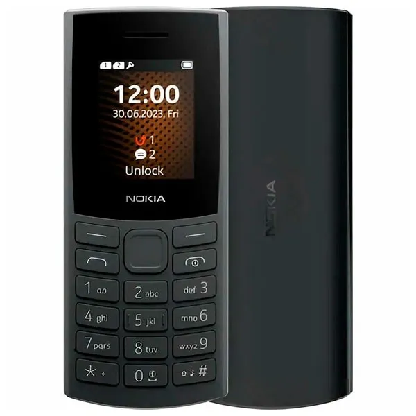 Мобильный телефон NOKIA 106 TA-1564 DS Charcoal
