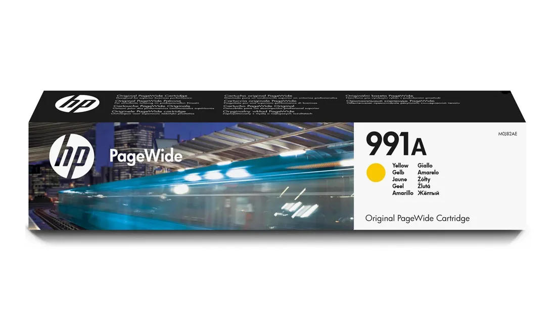 Картридж HP Europe 991A M0J82AE №991 желтый