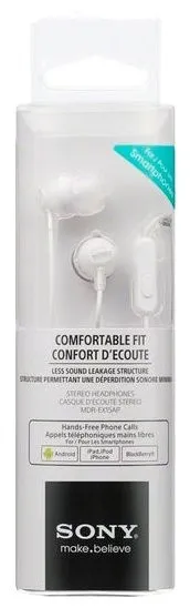 Наушники Sony MDR-EX15AP/WZ (CE7) Белые