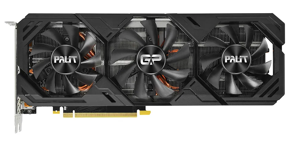 Видеокарта 8Gb PALIT RTX2080 SUPER GP OC 8G NE6208SS19P2-180T