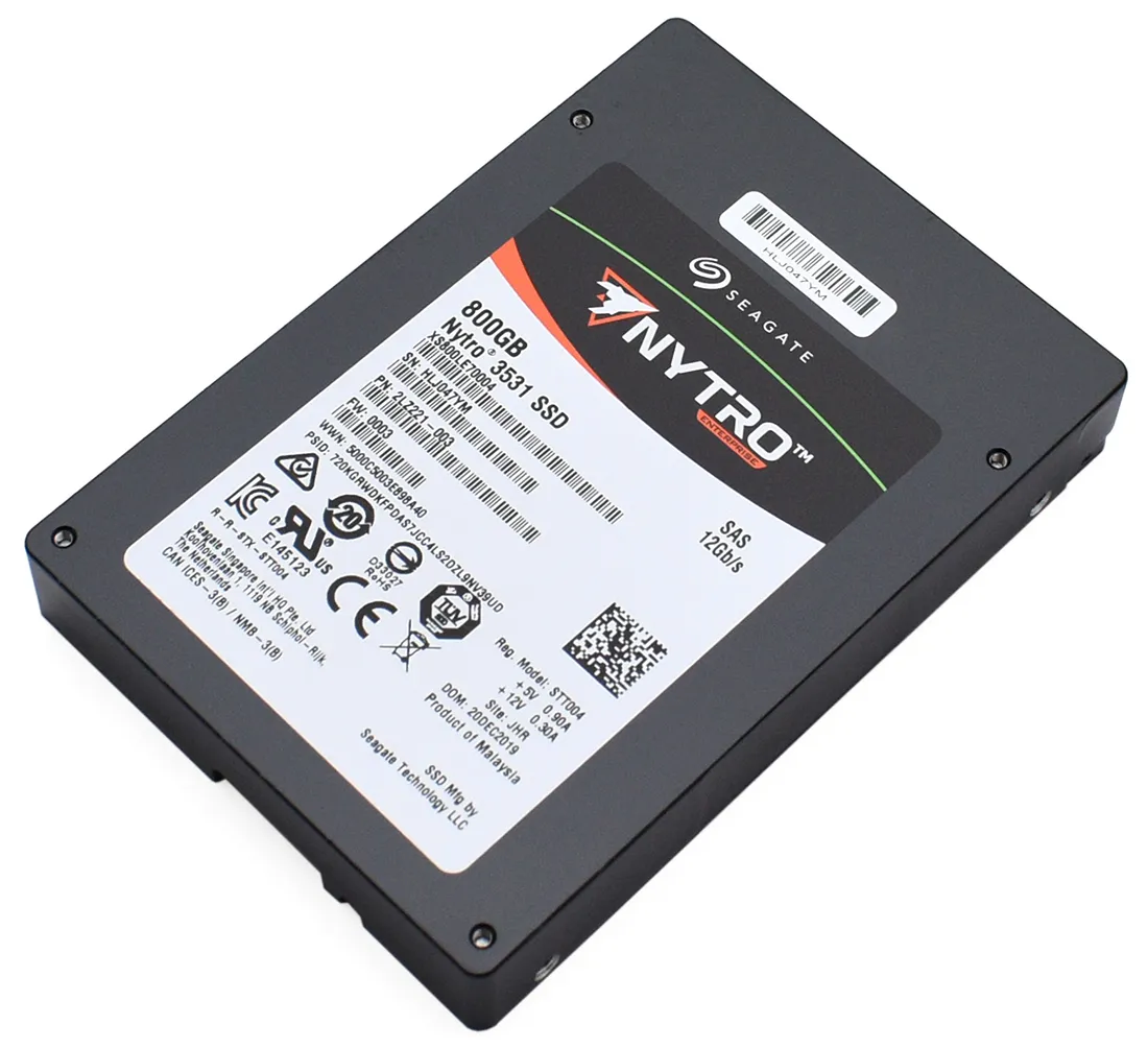 SSD накопитель 800 GB Seagate Nytro 3531 XS800LE70004