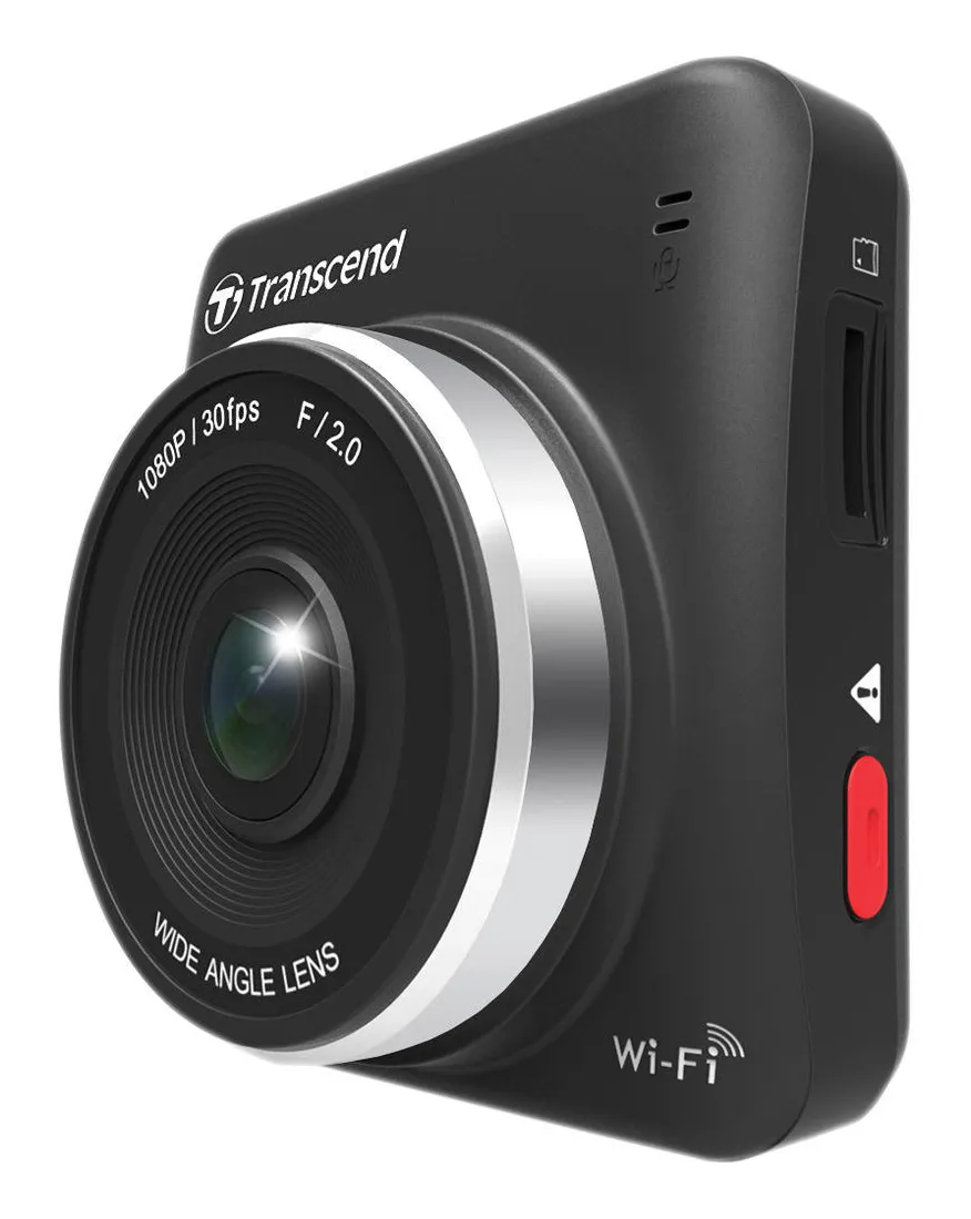 Видеорегистратор Transcend DrivePro 200 черный