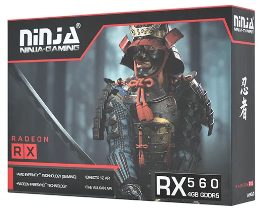 Видеокарта 4 GB Sinotex Ninja RX 560 AKRX56045F