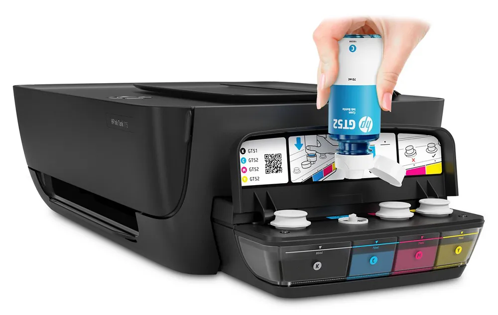 Принтер струйный HP Ink Tank 115 (A4) 2LB19A