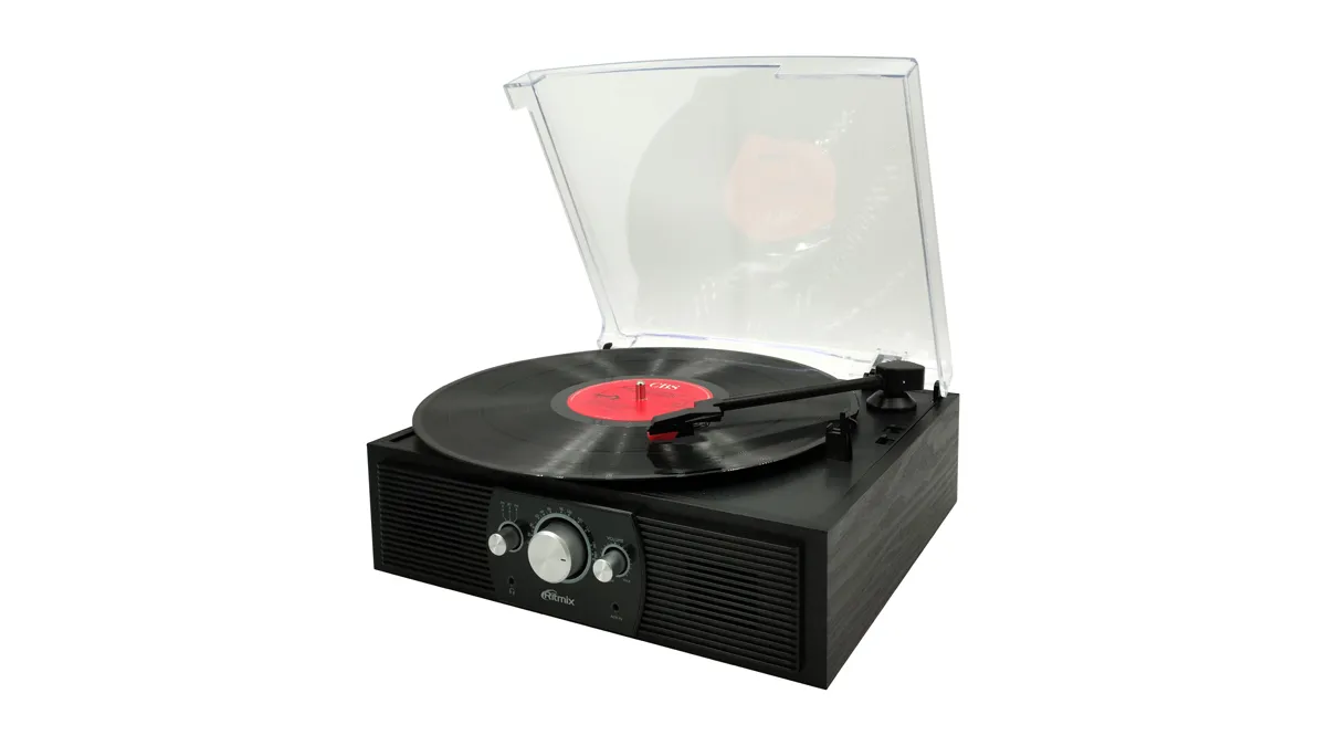 Проигрыватель виниловый Ritmix LP-200B черный