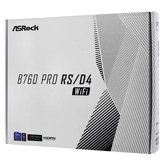Материнская плата ASRock B760 PRO RS/D4 WIFI D4