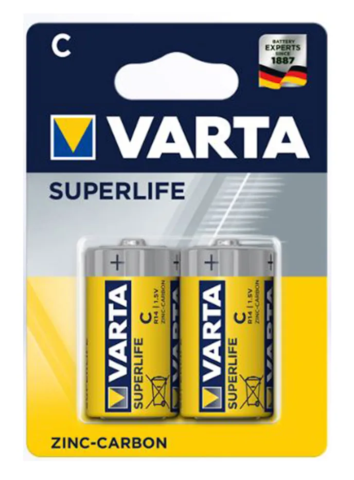 Батарейка VARTA R14P Superlife
