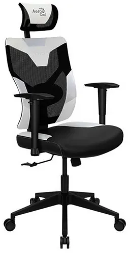 Игровое компьютерное кресло Aerocool Guardian-Azure White