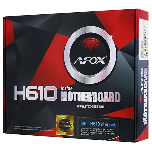 Материнская плата Afox IH610D4-MA5-V4