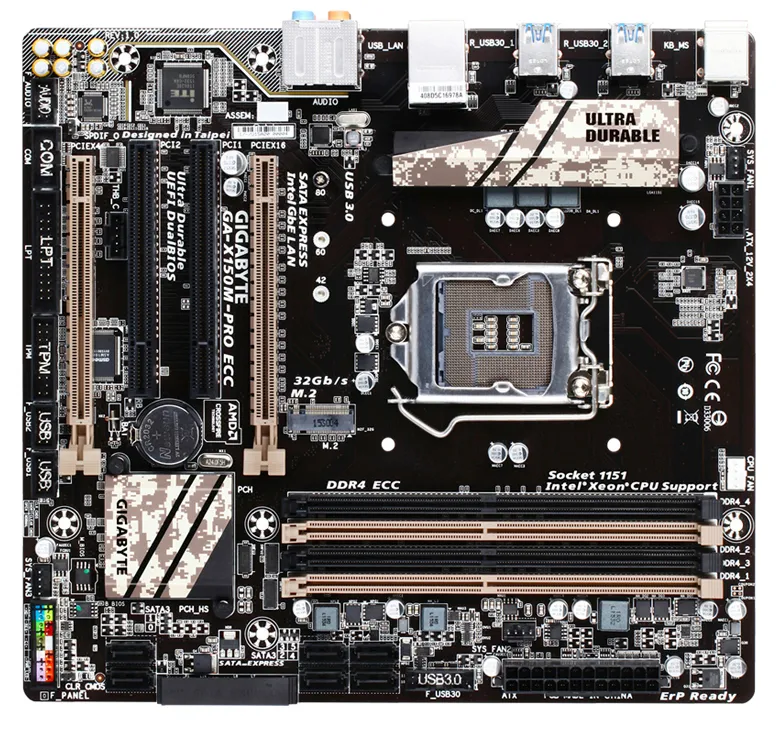 Материнская плата Gigabyte GA-X150M-PRO ECC