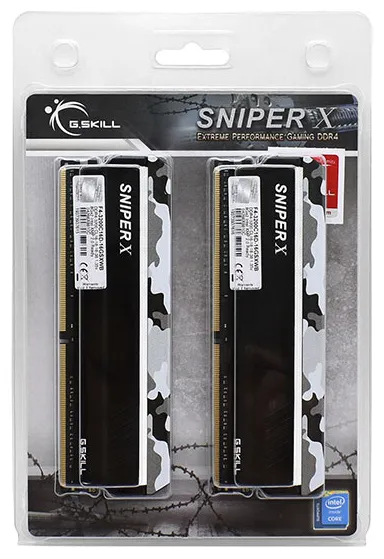 Оперативная память 16 GB kit G.SKILL SNIPER X F4-3200C16D-16GSXWB