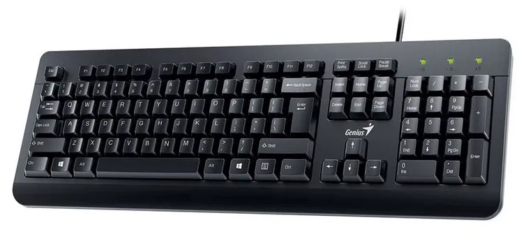 Комплект клавиатура+ мышь Genius KM-160 Black