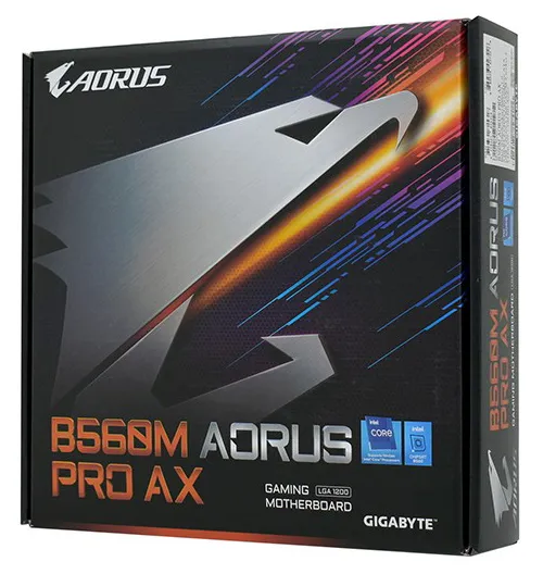 Материнская плата Gigabyte B560M AORUS PRO AX
