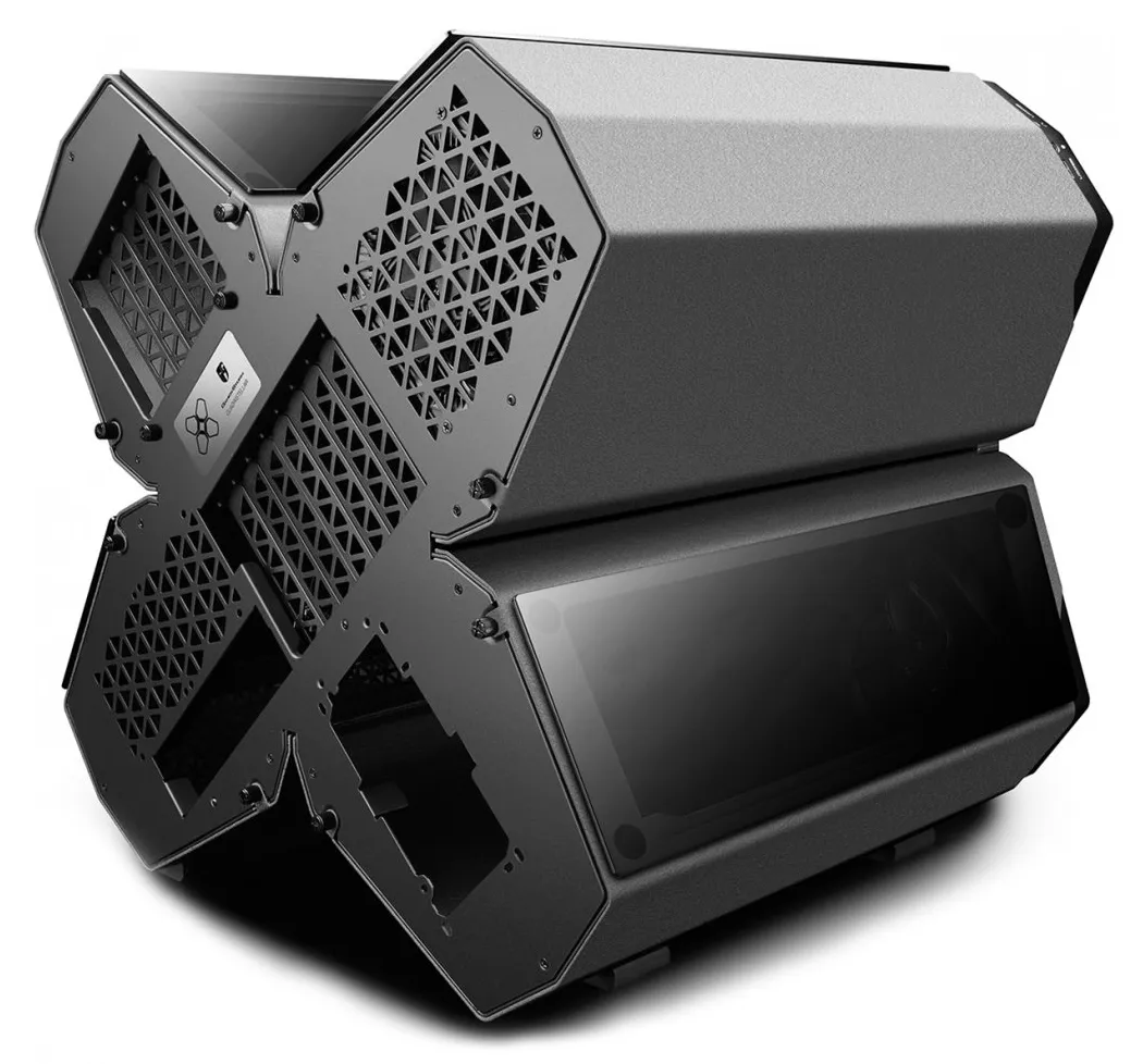 Корпус для ПК Deepcool QUADSTELLAR DP-ITX-TST-TW