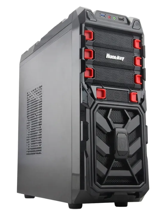 Корпус для ПК Huntkey Spider Black