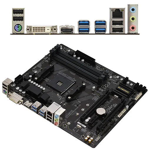 Материнская плата Gigabyte GA-AB350M-DS3H-V2