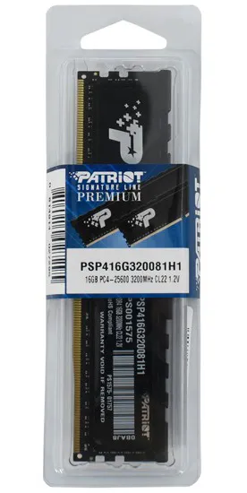 Оперативная память 16 GB Patriot Signature Premium PSP416G320081H1