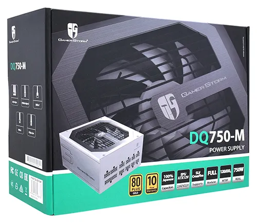 Блок питания Deepcool Quanta DQ750-M
