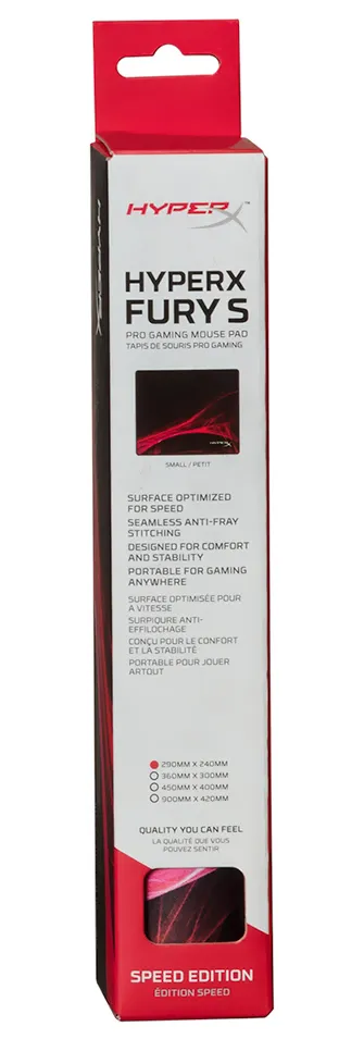 Коврик игровой HyperX HX-MPFS-S-M FURY S Pro Gaming Speed Edition (Medium)