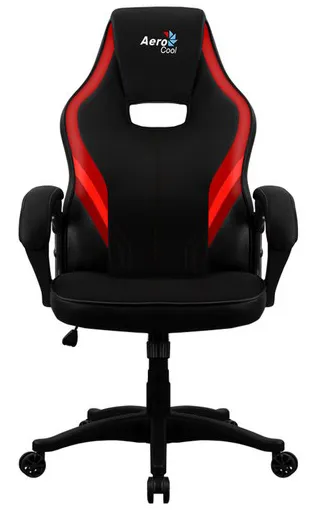 Игровое компьютерное кресло Aerocool AERO 2 Alpha BR Чёрно-Красный