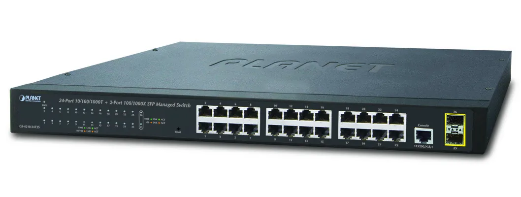 Коммутатор Planet GS-4210-24T2S