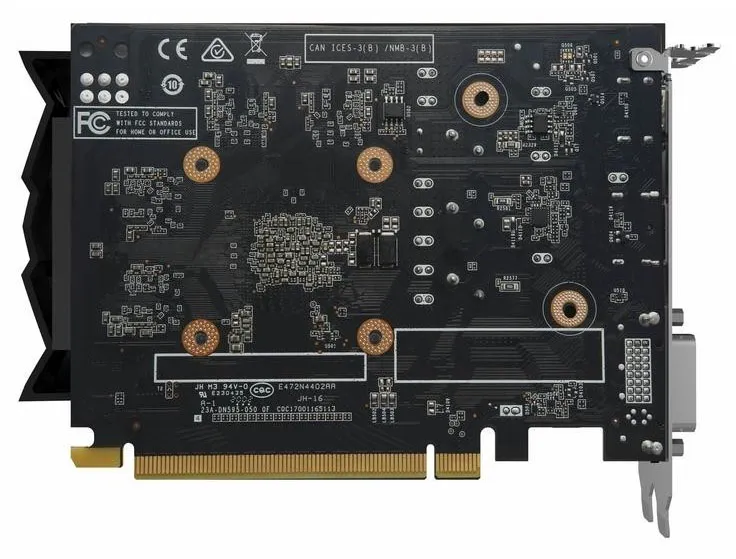 Видеокарта 4 GB Zotac GAMING GTX 1650 AMP ZT-T16520D-10L