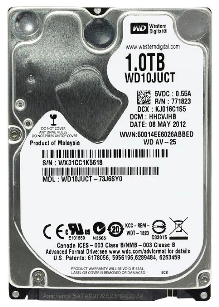 Жесткий диск WD AV-25 1Tb WD10JUCT