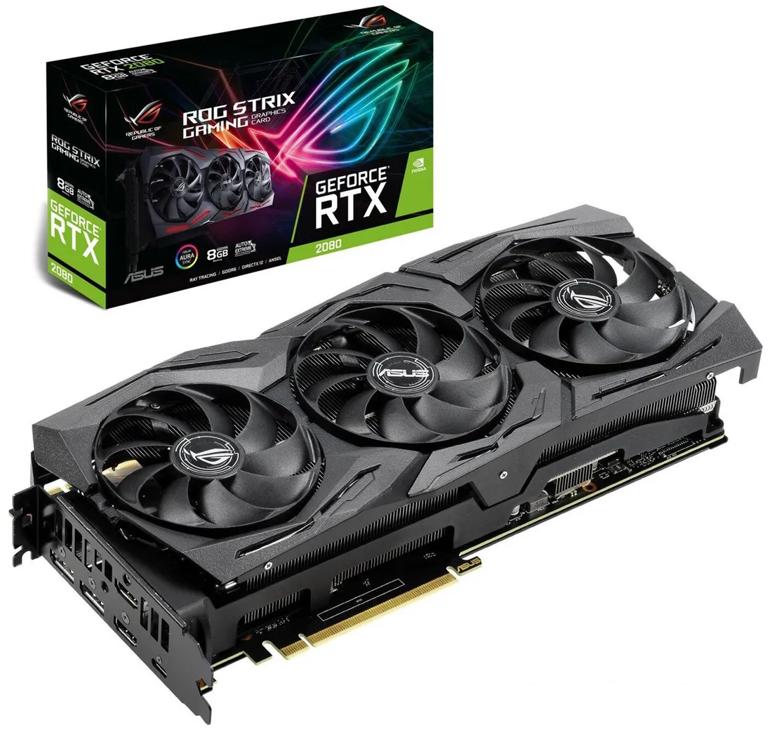 Видеокарта 8 GB Asus RTX 2080 SUPER [ROG-STRIX-RTX2080S-8G-GAMING]