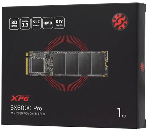 SSD накопитель 1 TB ADATA XPG SX6000 Pro ASX6000PNP-1TT-C