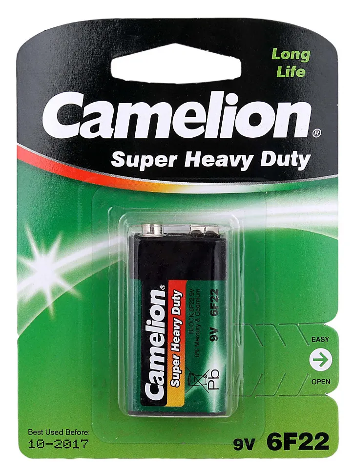 Батарейка CAMELION 6F22-SP1G