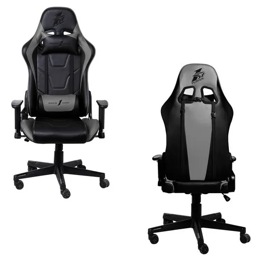 Игровое компьютерное кресло 1stPlayer FK2 Black/Grey