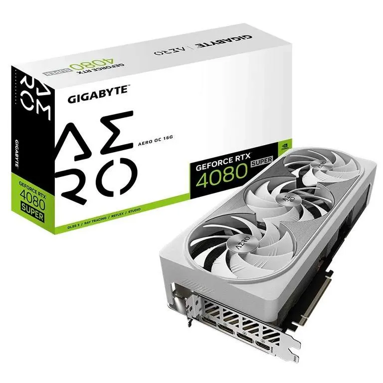 Видеокарта 16Gb Gigabyte GV-N408SAERO OC-16GD