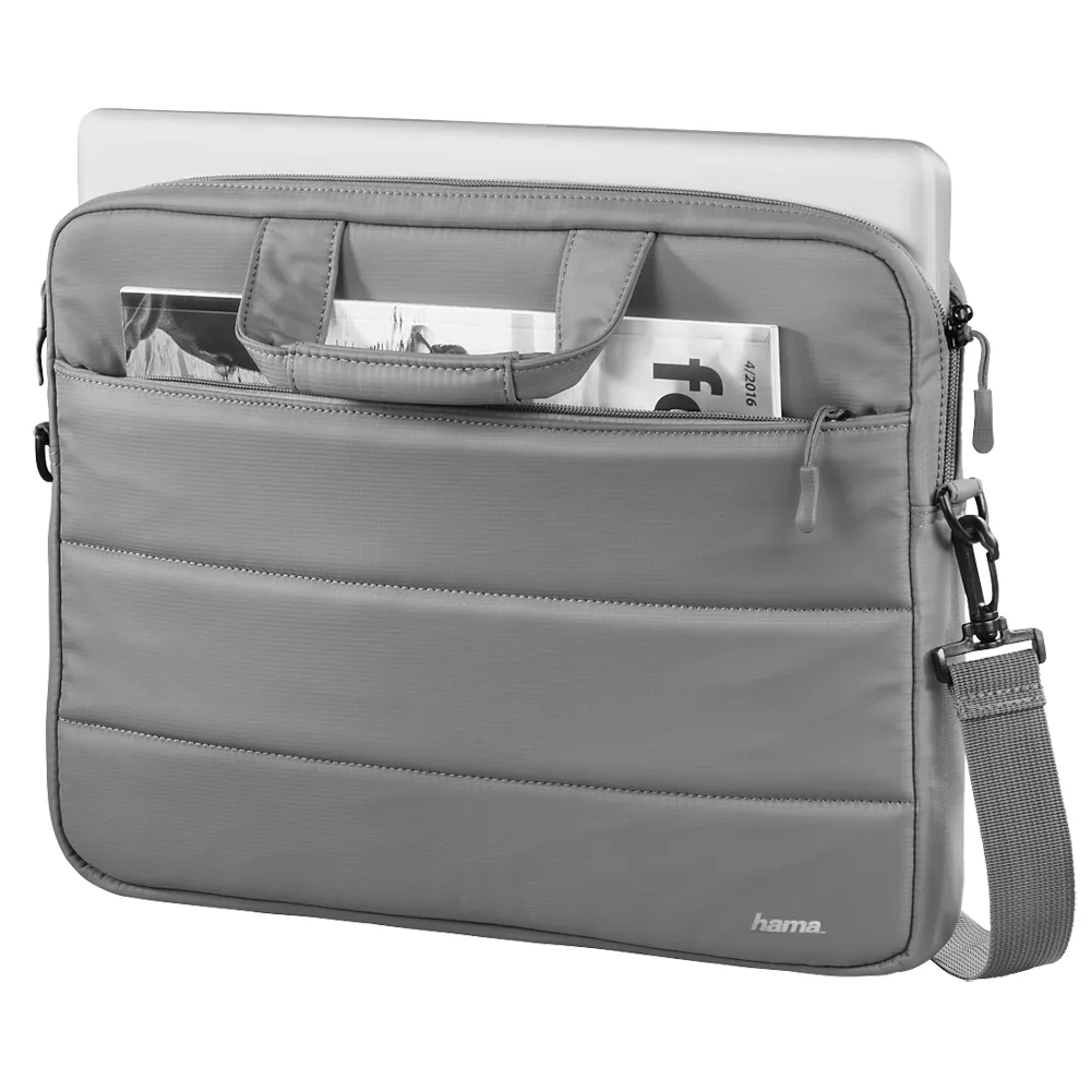 Сумка для ноутбука Hama Toronto, 00216568, up to 14.1", Gray