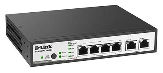 Коммутатор D-Link DES-1100-06MP/A1A