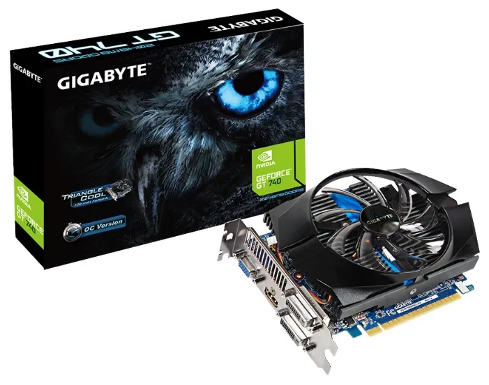 Видеокарта GigaByte nVidia GeForce GT 740 GV-N740D5OC-2GI