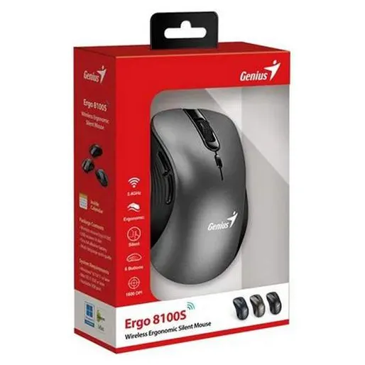 Компьютерная мышь Genius Ergo 8100S Iron Grey