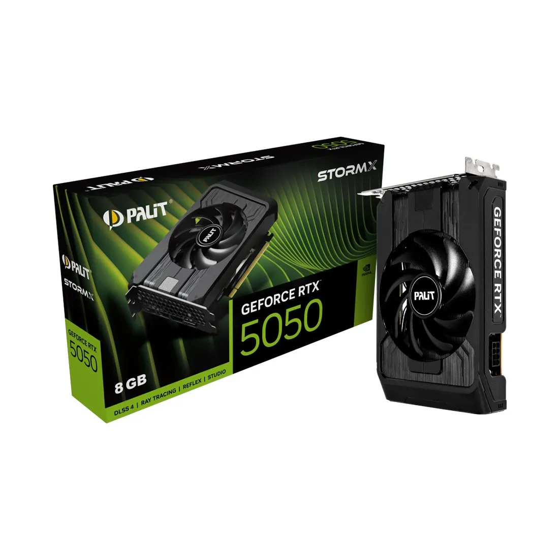 Видеокарта 8Gb PALIT RTX5050 STORMX 8G NE65050019P1-GB2070F