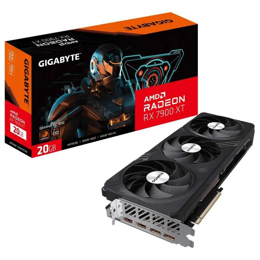 Видеокарта 20Gb GIGABYTE RX 7900 XT GAMING OC 20G GV-R79XTGAMING OC-20GD