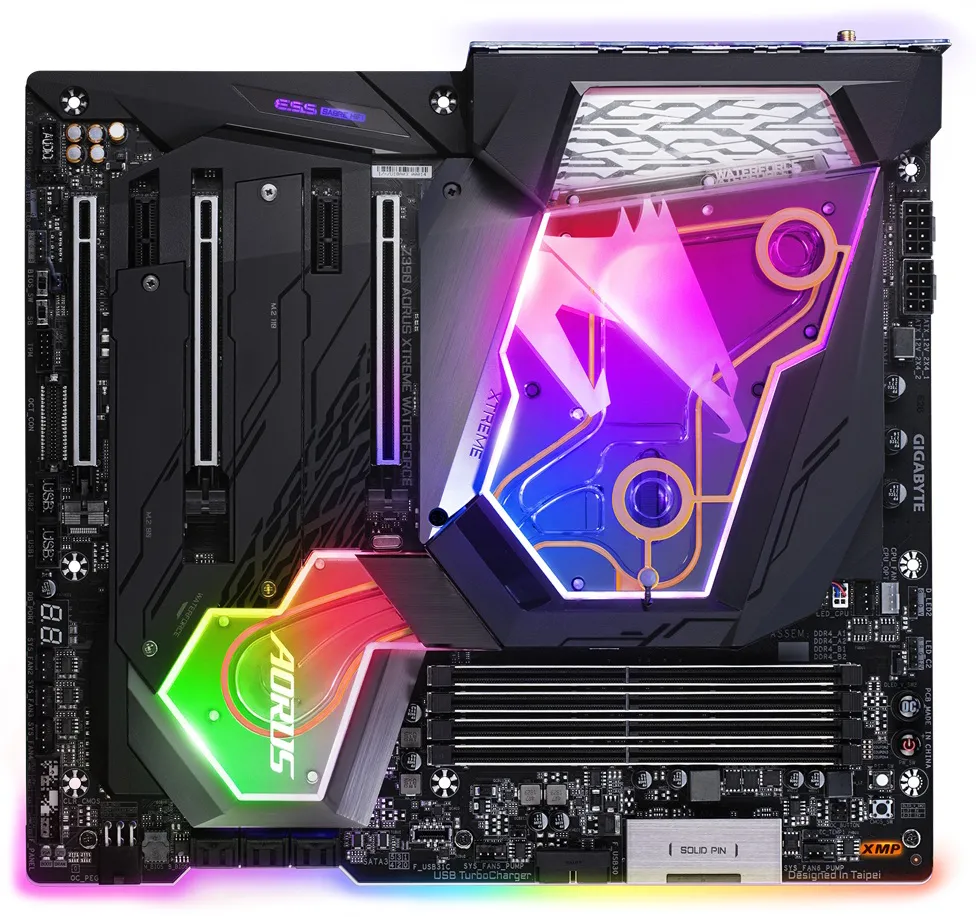 Материнская плата Gigabyte Z390 Aorus Xtreme Waterforce