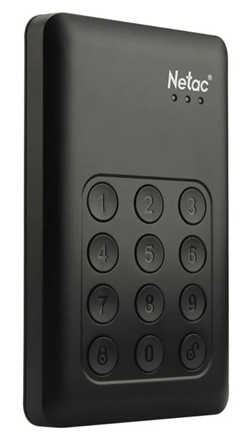 Внешний жесткий диск 1 TB Netac K390 NT05K390K-001T-30BK