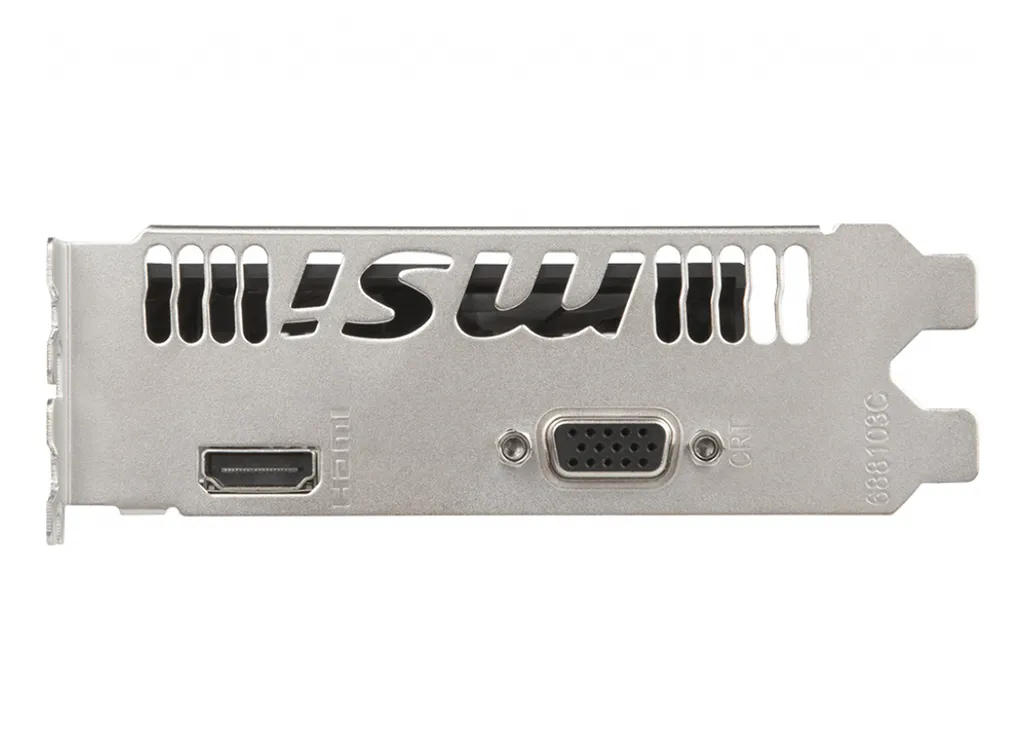 Видеокарта 2GB MSI GT 1030 AERO ITX 2GD4 OCV1